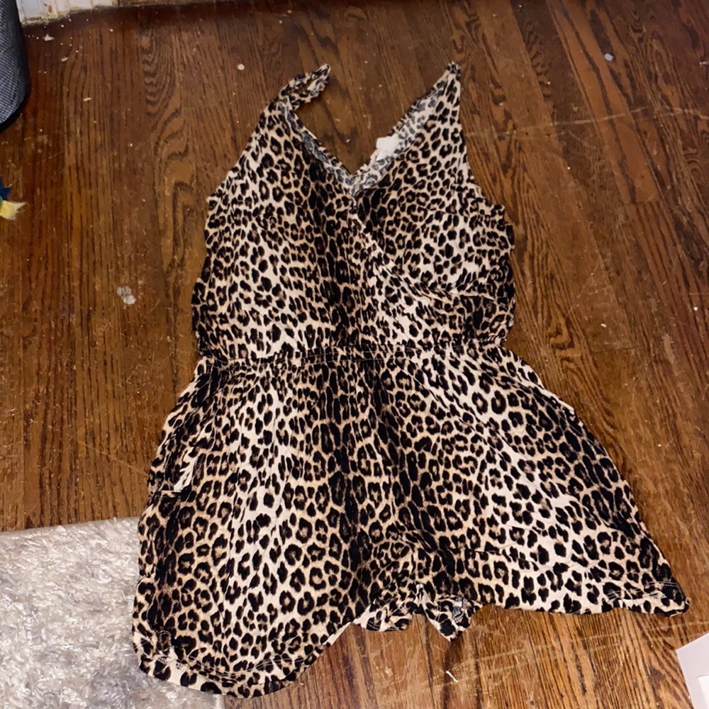Leopard Romper